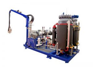 máquina de escuma de alta presión de ciclopentano, máquina de recheo de espuma de po de 32kw