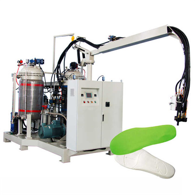 Máquina de fabricación de rodas de inxección de espuma de poliuretano de alta presión de dous compoñentes con CE