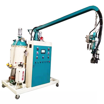 Máquina de inxección de escuma de PU con cabezal de mestura importado para a liña de produción de cascos
