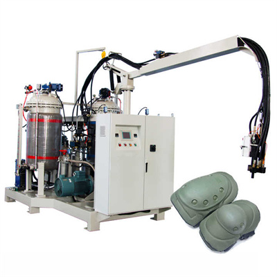 China Fabricación de alta presión PU Memory Foam Emboss Plantilla moldura máquina de prensa en quente