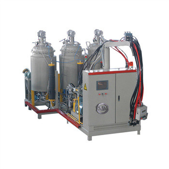 Máquina de espuma de poliuretano de alta presión de cabeza tipo L que produce unha máquina de espuma de cortiza de espuma semirríxida