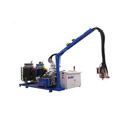 Máquina de inxección de molde de media carcasa de illamento de PU/máquina de inxección de escuma de baixa presión