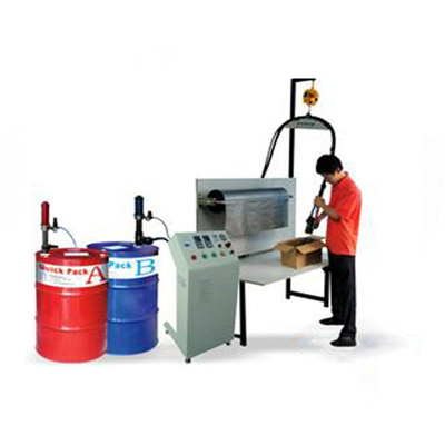 Máquina automática de inxección de espuma de poliuretano de alta presión de dous compoñentes