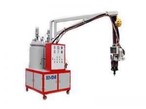 Máquina de baixa presión de 2 componentes de poliuretano, escuma e vexetación